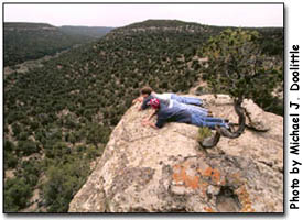 Students at Woods Canyon.