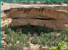 Alcove without an archaeological site.