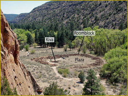 Pueblo built in New Mexico during the Post-Migration period.